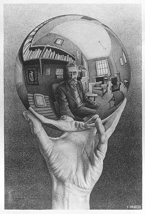 Hand with Reflecting Sphere