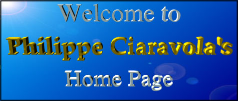 (Welcome to Philippe Ciaravola's Home Page)