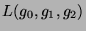 $\displaystyle \dot{x}=g_0(x)+g_1(x)u_1+g_2(x)u_2$