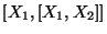 $[X_1,[X_1,X_2]]$
