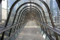 Glass tunnel in Paris